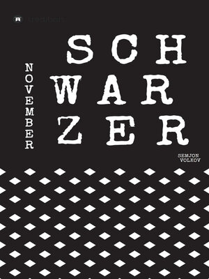 cover image of Schwarzer November
